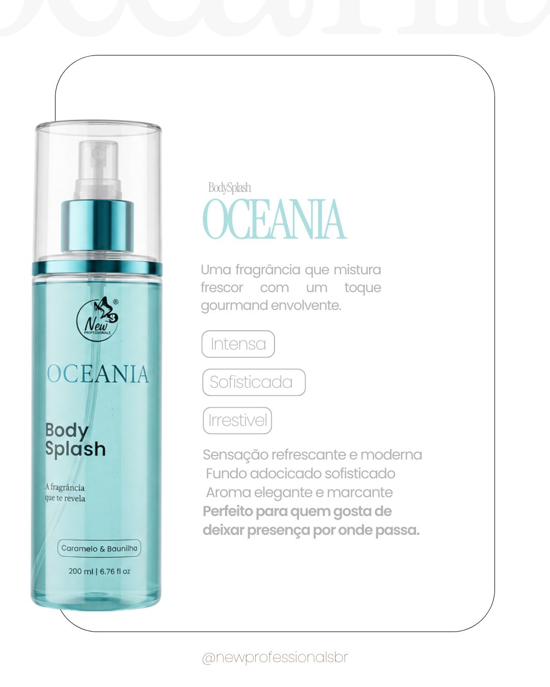 Body Splash OCEANIA - 55,00 Body Splash Oceania - Imagem 1