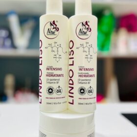 Kit Lindo Liso (Shampoo, Máscara e Condicionador 300ml)
