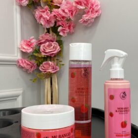 Kit Morango Com Chantily (Shampoo, Máscara e Finalizador 300ml)