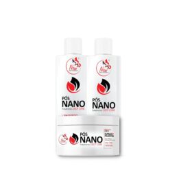 Kit Pós Nano (Shampoo, Máscara e Finalizador 300ml)